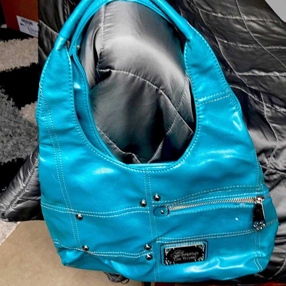 Genna De Rossi Teal handbag
